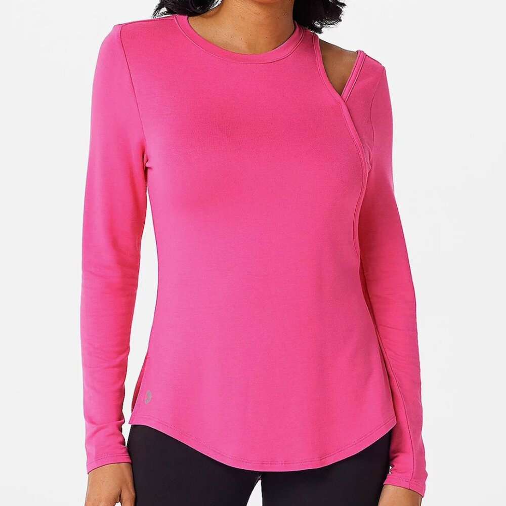 Soulgani Active Heart of It All Ohio Shoulder Cutout Top  13682